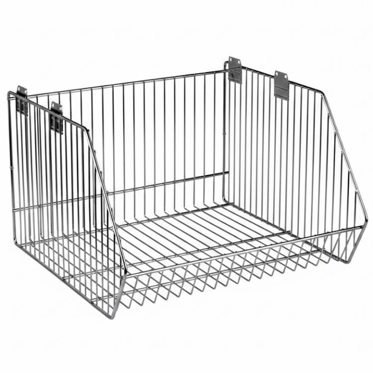 Corbeille fil L. 500 X P. 500 X H. 250 mm - Zinguée