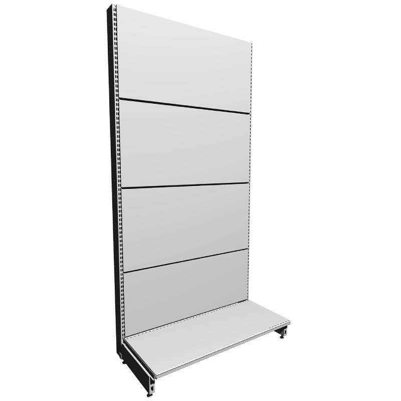 Gondole murale - Profondeur 412 mm