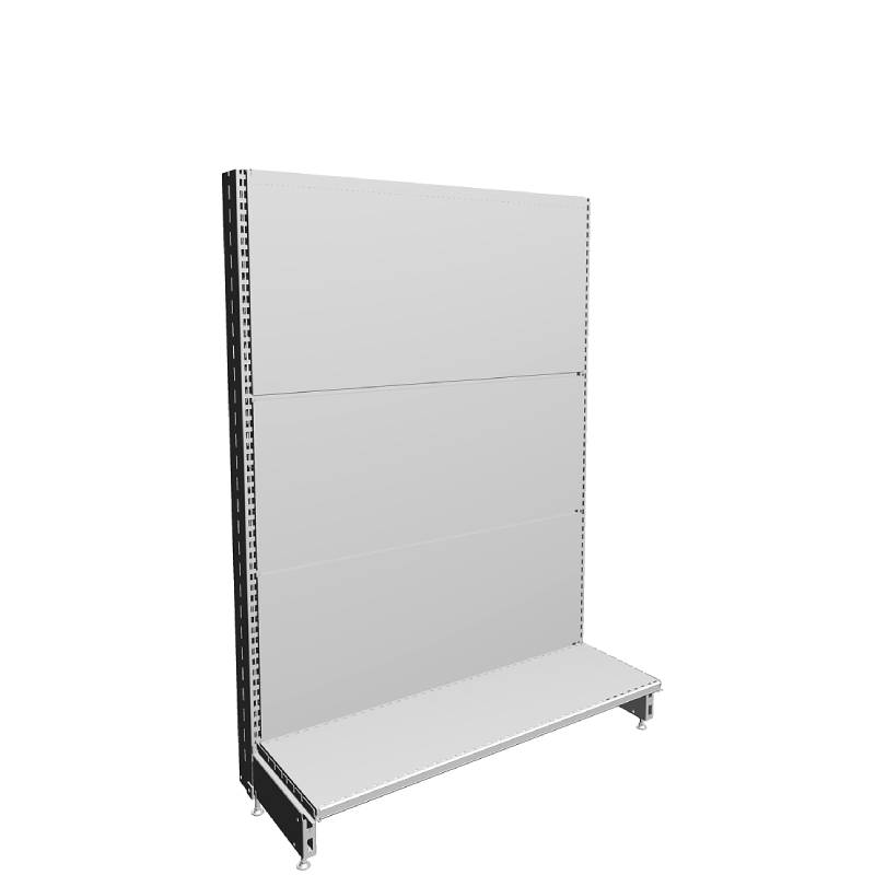 Tête de gondole basse - Profondeur 412 mm