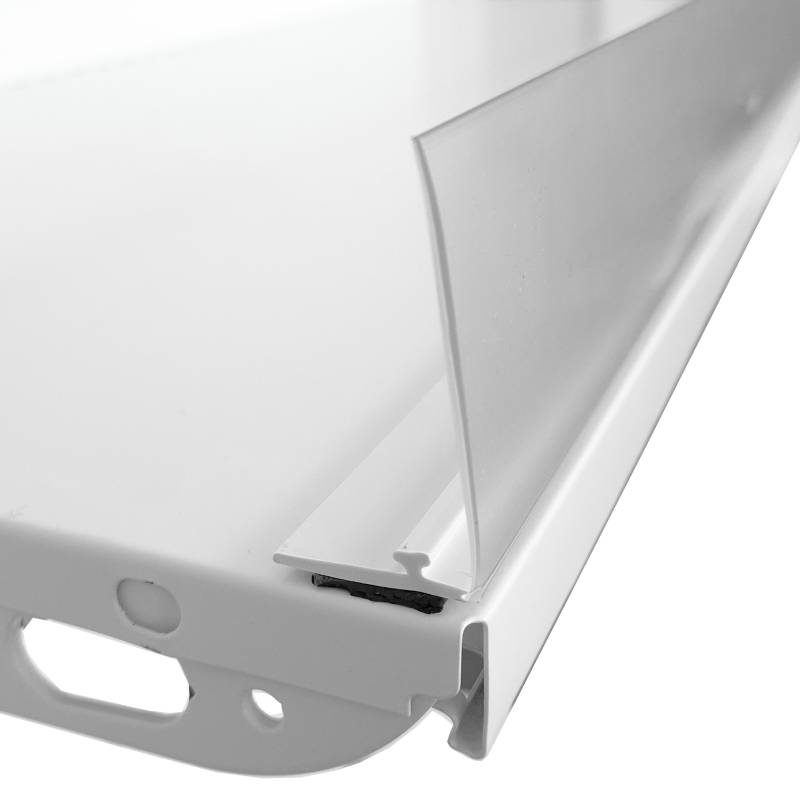 Rail large magnétique avec butée - H. 60 X L. 1250 mm