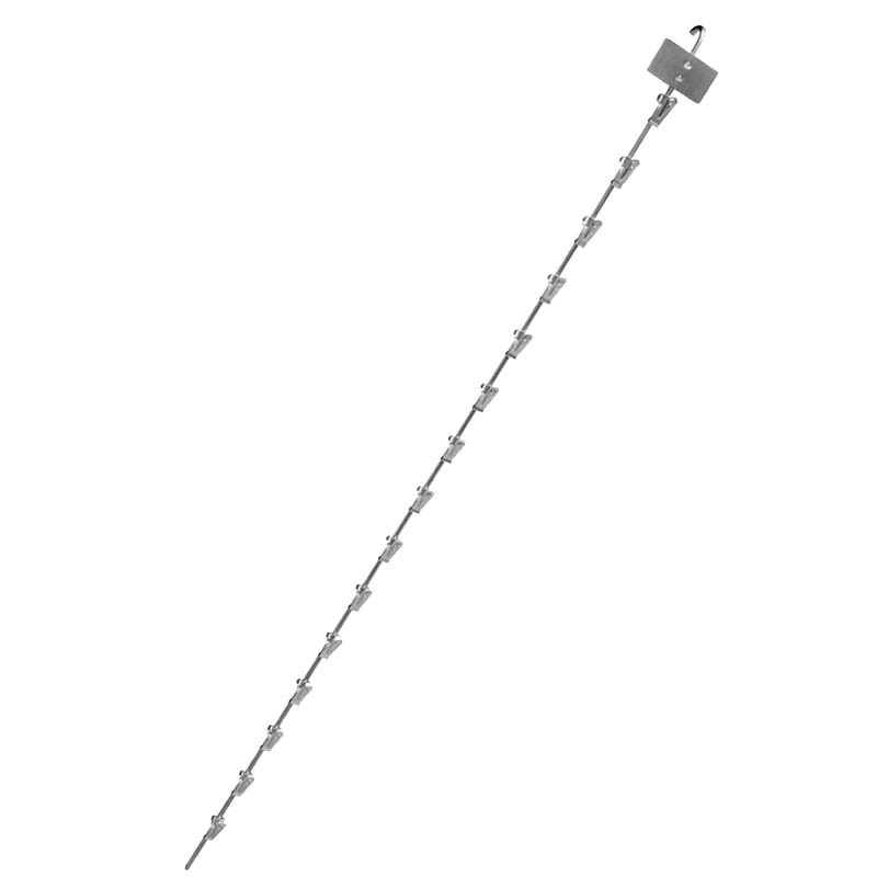 Crochets cross marketing métal zingué