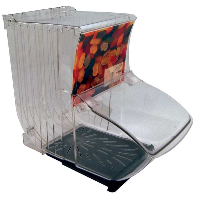 Bac à pelle self-service + support ramasse-miettes - 15,5 litres
