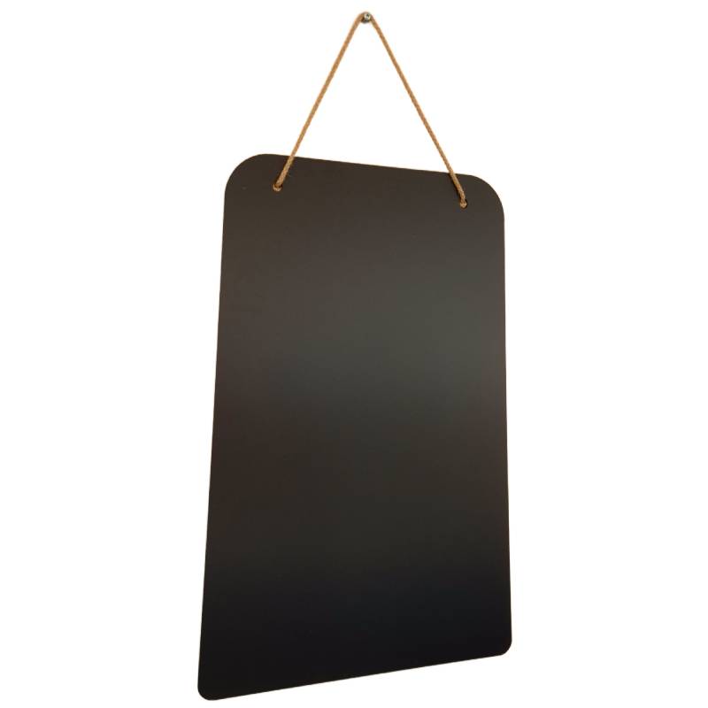 Ardoise à suspendre avec cordelette 50 X 70 cm
