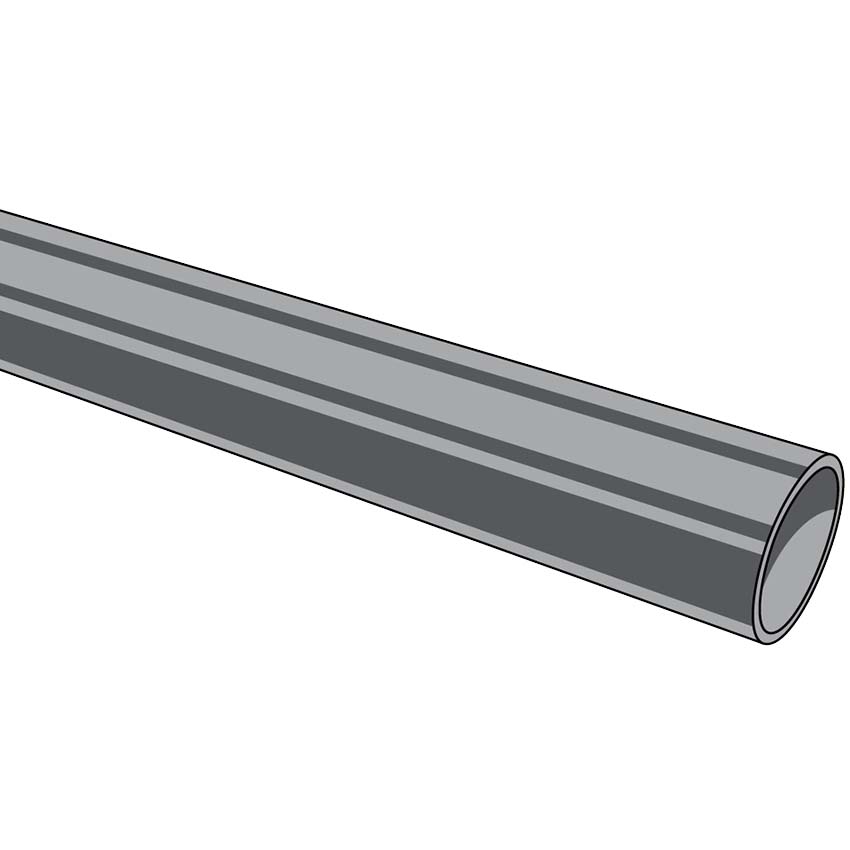 Barre inox poli D. 40 mm X L. 3 m