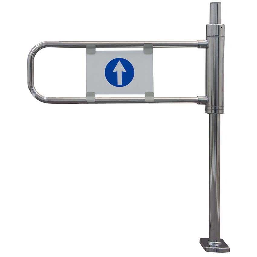 Portillon mécanique ouverture à droite - D. 48 mm