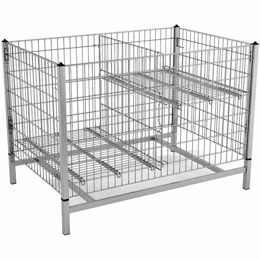 Table de fouille pliante zinguée - H. 860 X 795 X 1200 mm