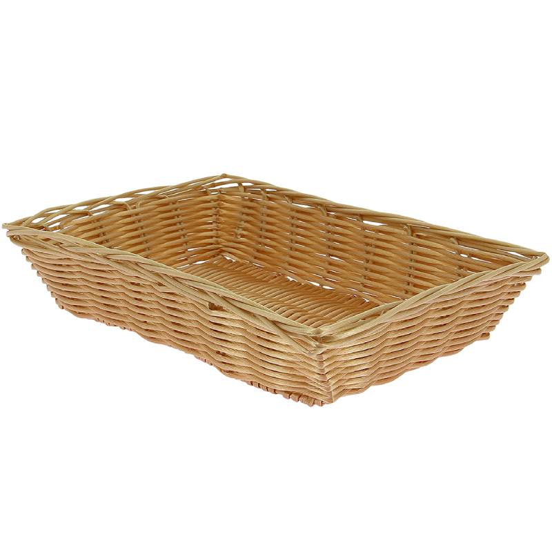 Corbeille présentation PP - H. 6 X L. 28 X P. 20 cm