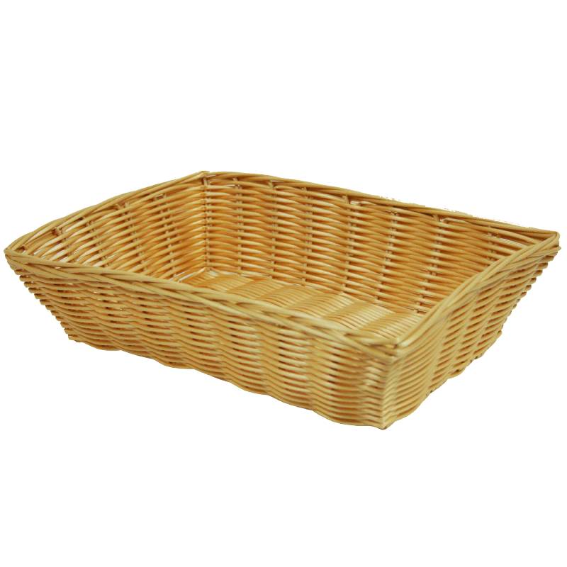 Corbeille présentation PP - H. 8 X L. 38 X P. 28 cm