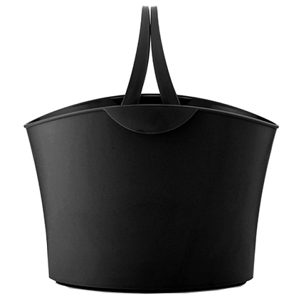 Panier Chic 2 anses 15 Litres - Noir