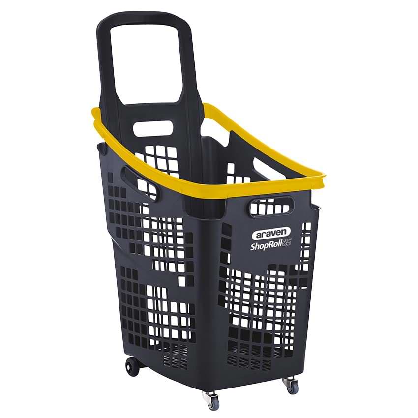 Panier monobloc 65L - Bicolore Gris / Jaune