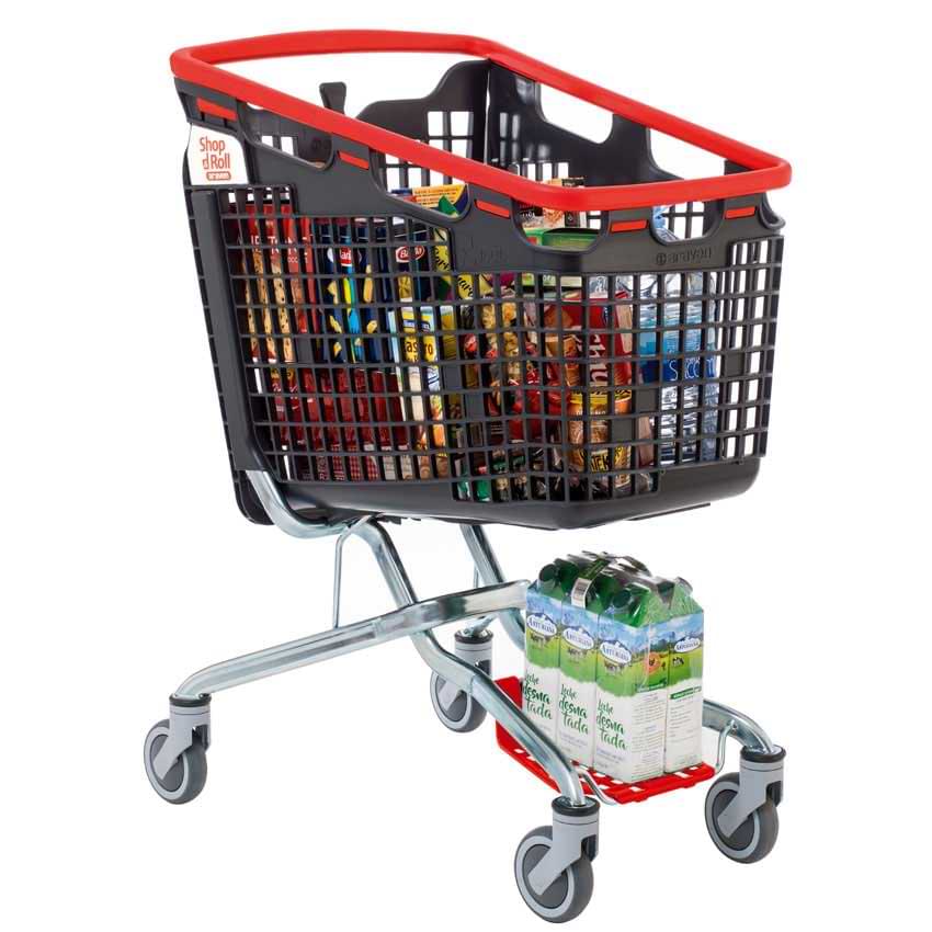 Chariot LOOP 160 litres - Poignée noire