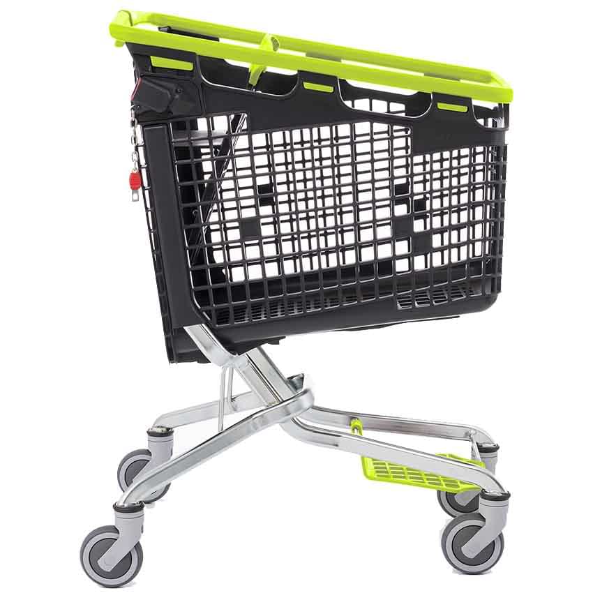 Chariot panier Loop standard 160L - Poignée verte