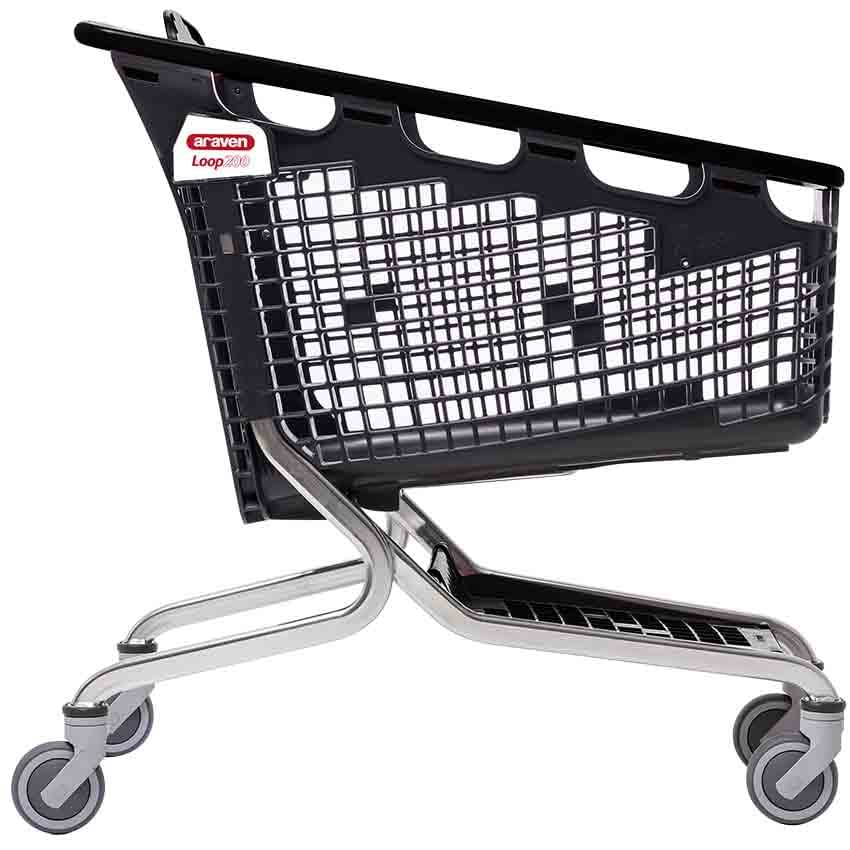 Chariot Loop 200L - Version complète - Noir Océanis Pantone Black C (matière recyclée)