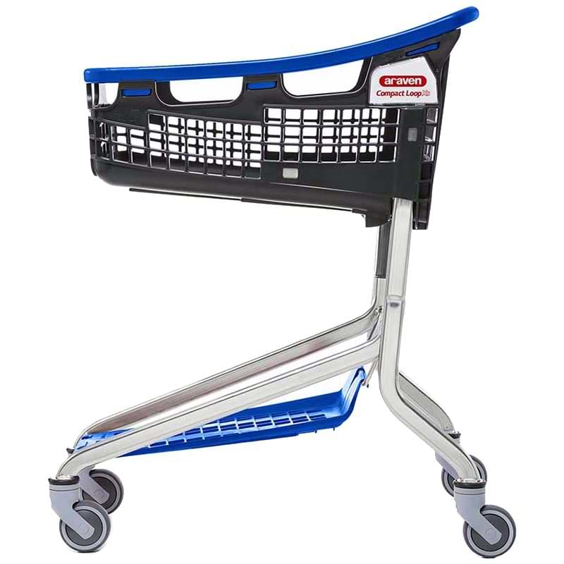 Chariot panier Loop XS 75L - Poignée bleue