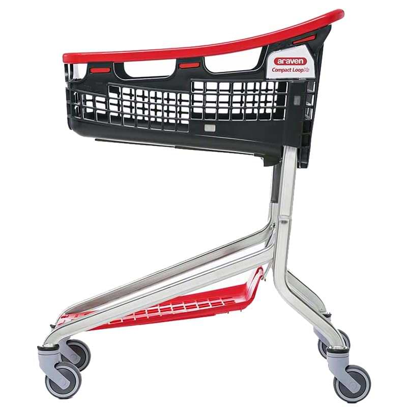 Chariot panier Loop XS 75L - Poignée rouge