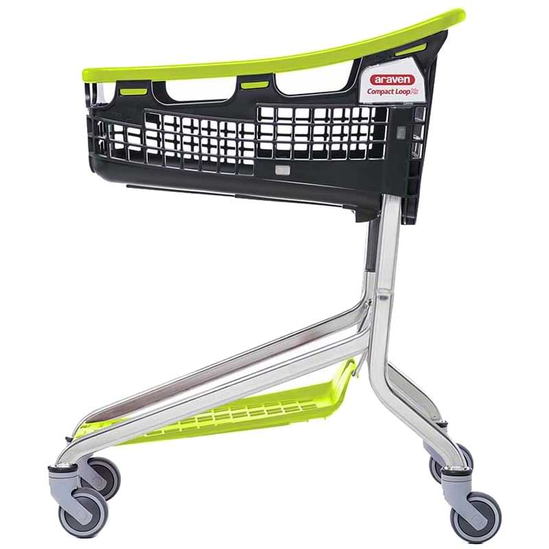 Chariot panier Loop XS 75L - Poignée verte