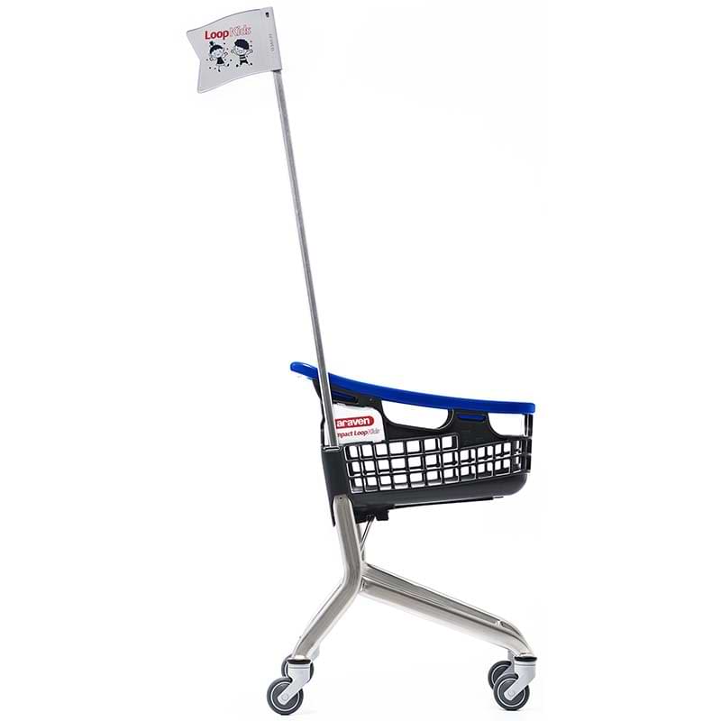 Chariot enfant Loop Kids 35L - Poignée Bleue