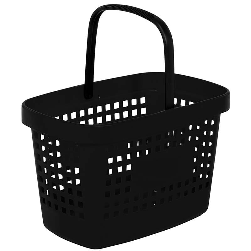 Panier libre-service Cargo 28L - Noir RAL 9004 (matière recyclée)