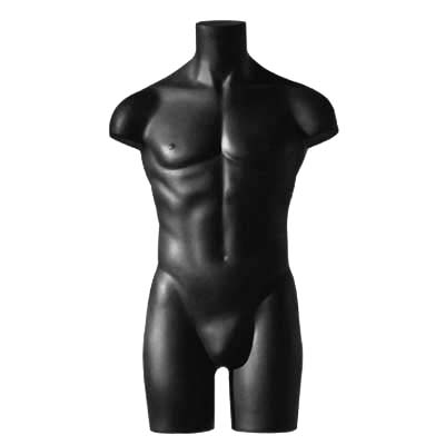 Buste de présentation Homme - Noir