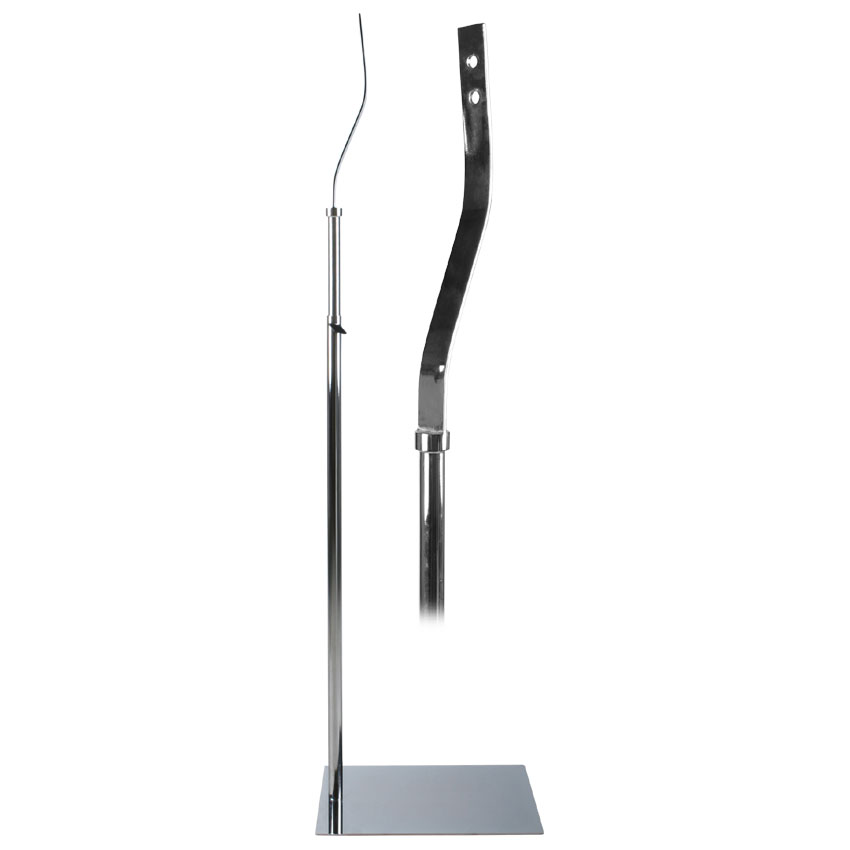 Base support buste - Fixation dos