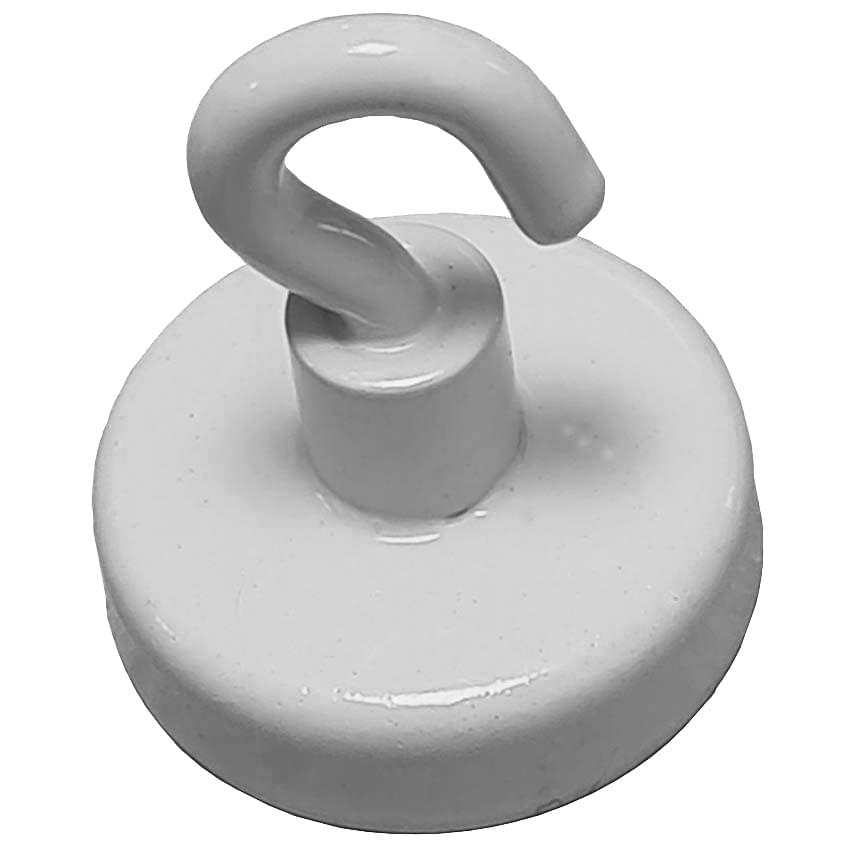 Crochet aimanté métal rond - Diamètre 20 mm