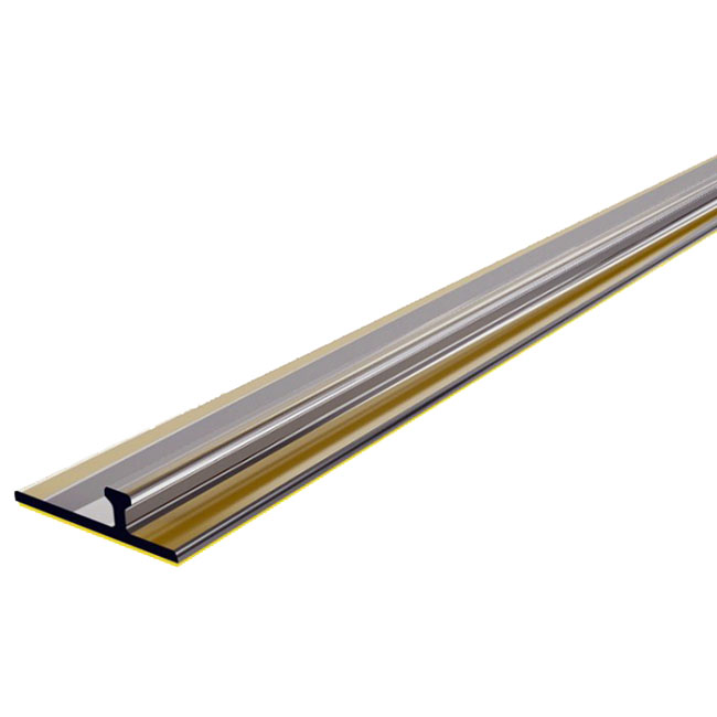 Rail pour poussoir à ressort - Adhésif - L. 1000 mm