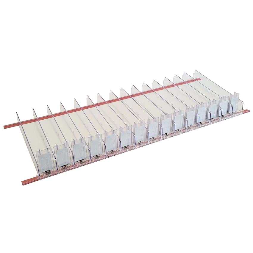 Kit poussoirs pour Paquets de cigarettes - L. 1000 mm - Facing 15 paquets