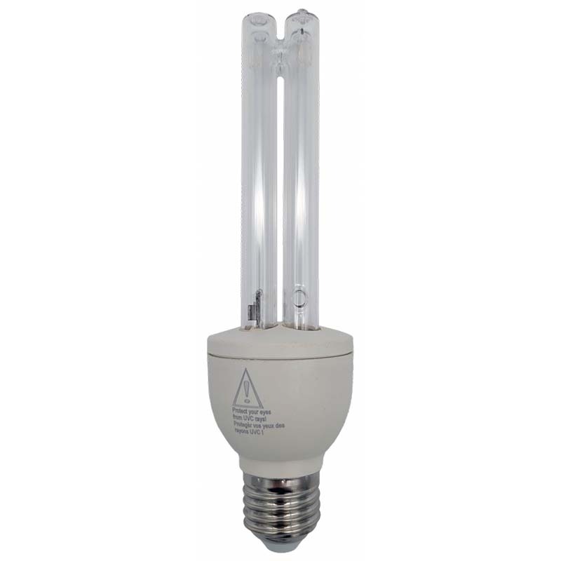 Lampe de rechange germicide UV-C E27 15W