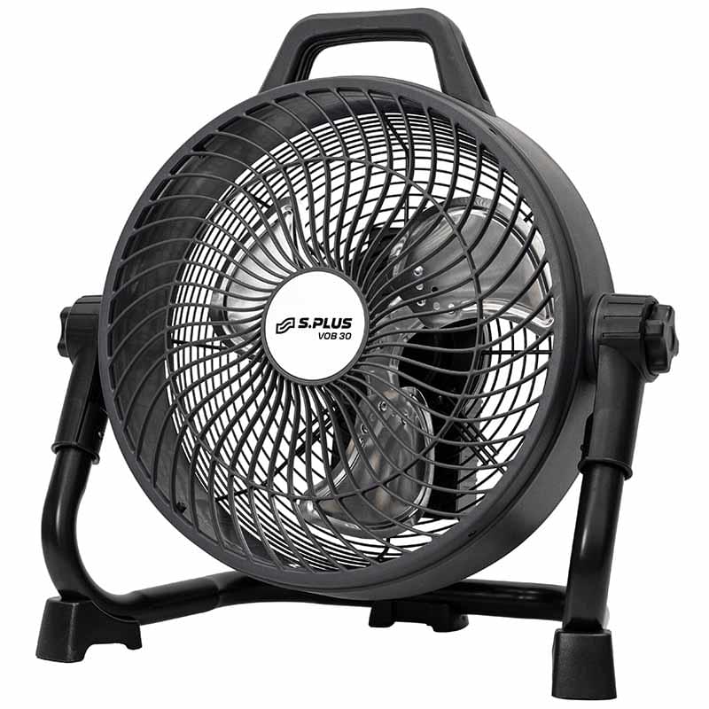 Ventilateur - brasseur d'air sur batterie - 30 cm