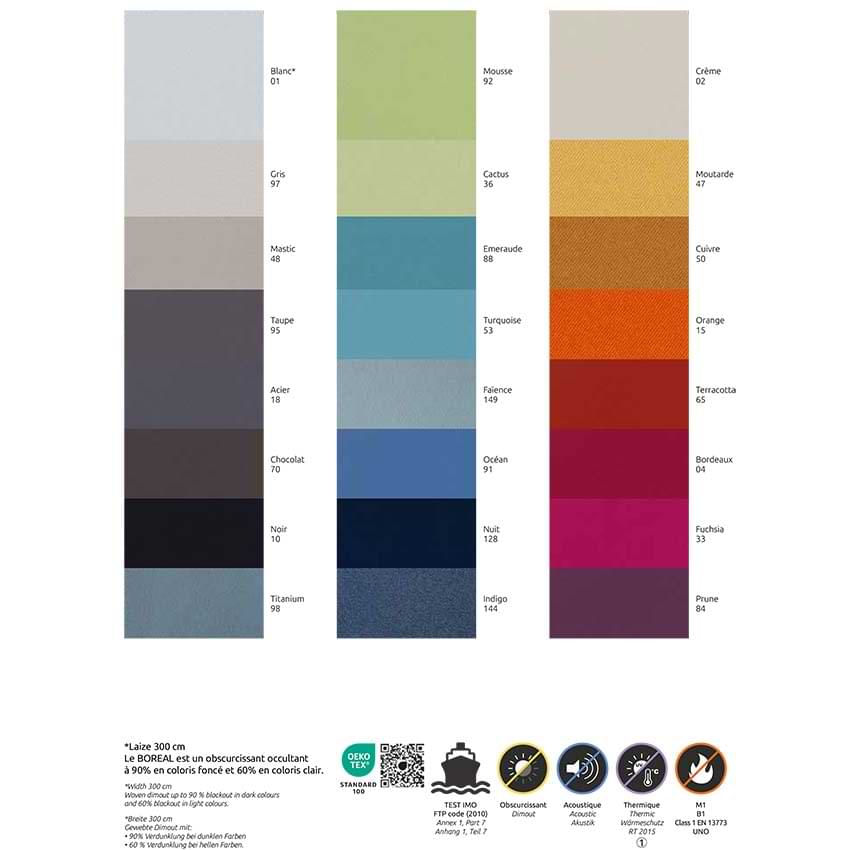 Tissu obscurcissant Boréal - Laize 290 cm (ml)