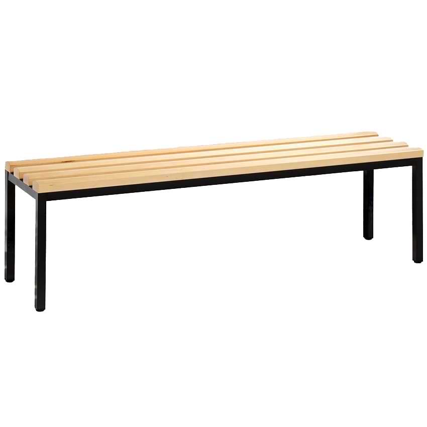 Banc vestiaire sans grille chaussure - L. 1500 mm