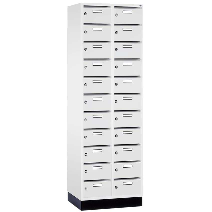 Armoire 2 X 11 casiers à fente (22 cases)