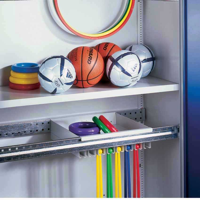 Tablette avec butée anti-chute - 1195 X 452 mm