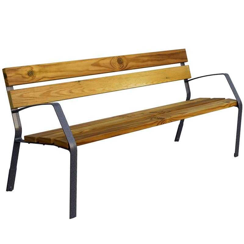 Banc brut modèle Labrit - L. 1800 mm