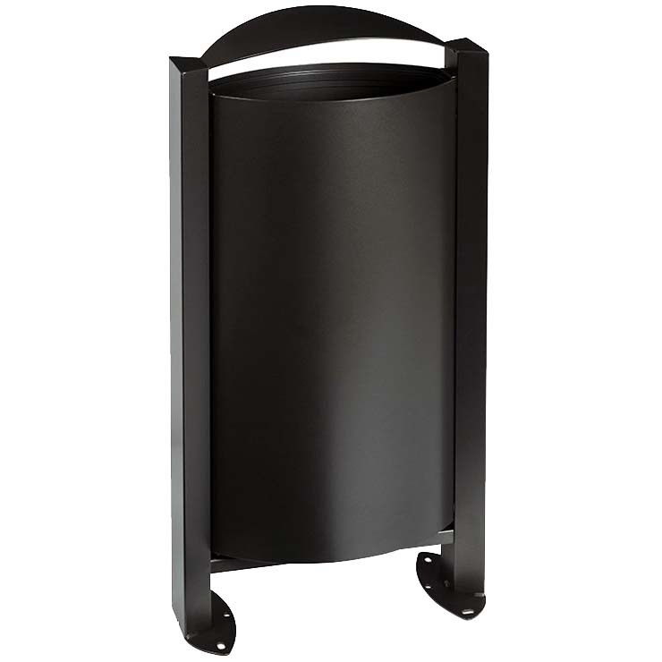 Poubelle 60L sans cendrier - Gris anthracite RAL 7016