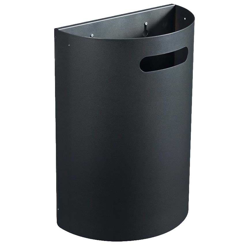 Corbeille murale décrochable 40L - Gris anthracite RAL 7016