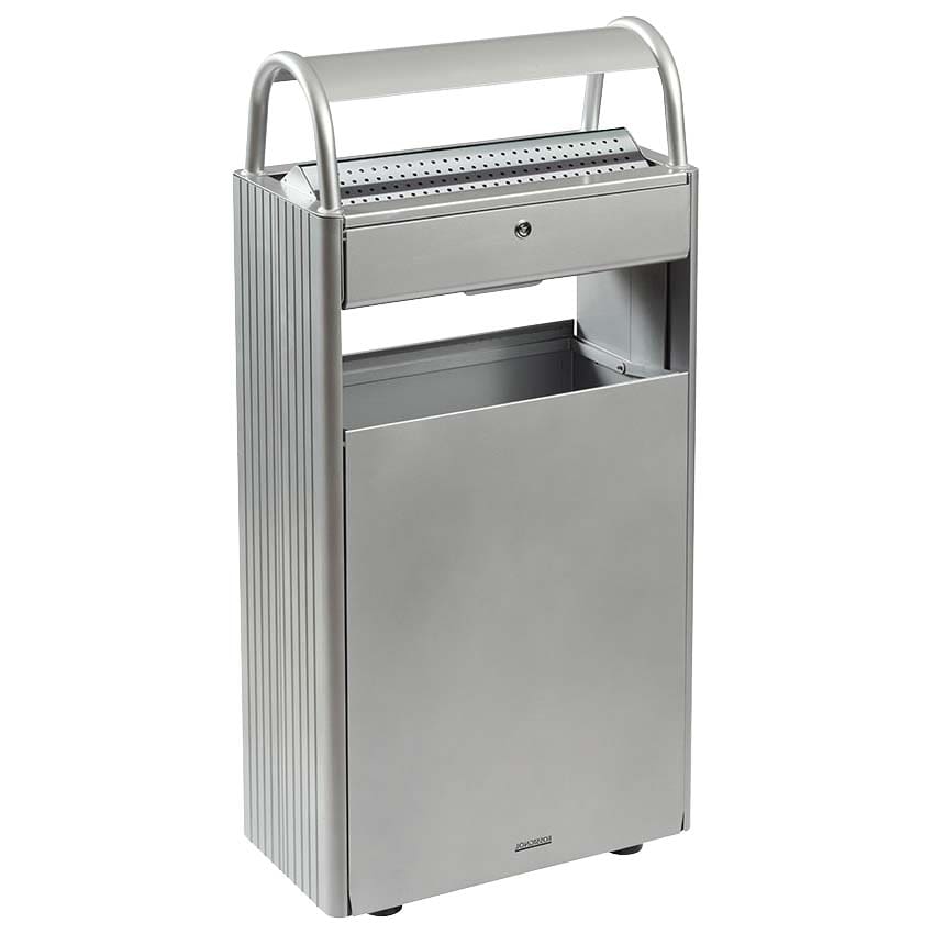 Cendrier / Corbeille 12L/60L - Gris manganese