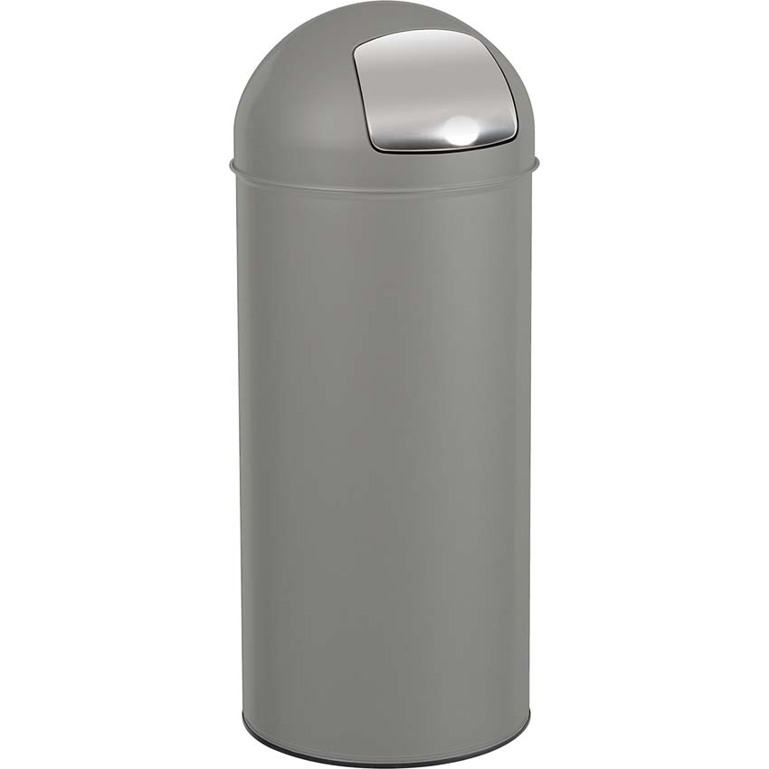 Poubelle PUSH 45L - Inox