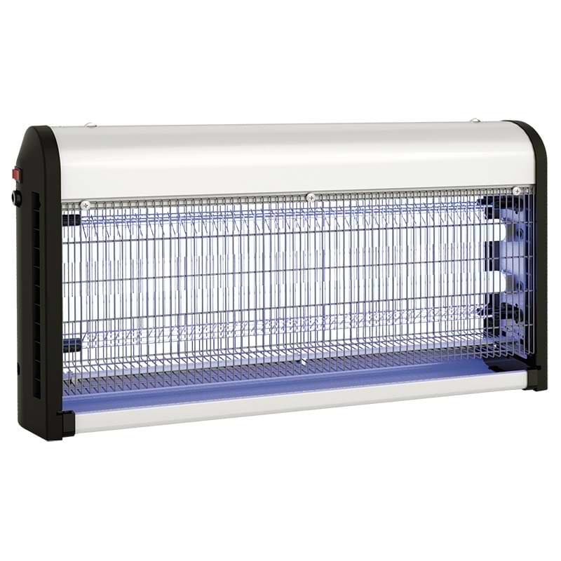 Destructeur d'insectes à LED grille électrifiée 20W