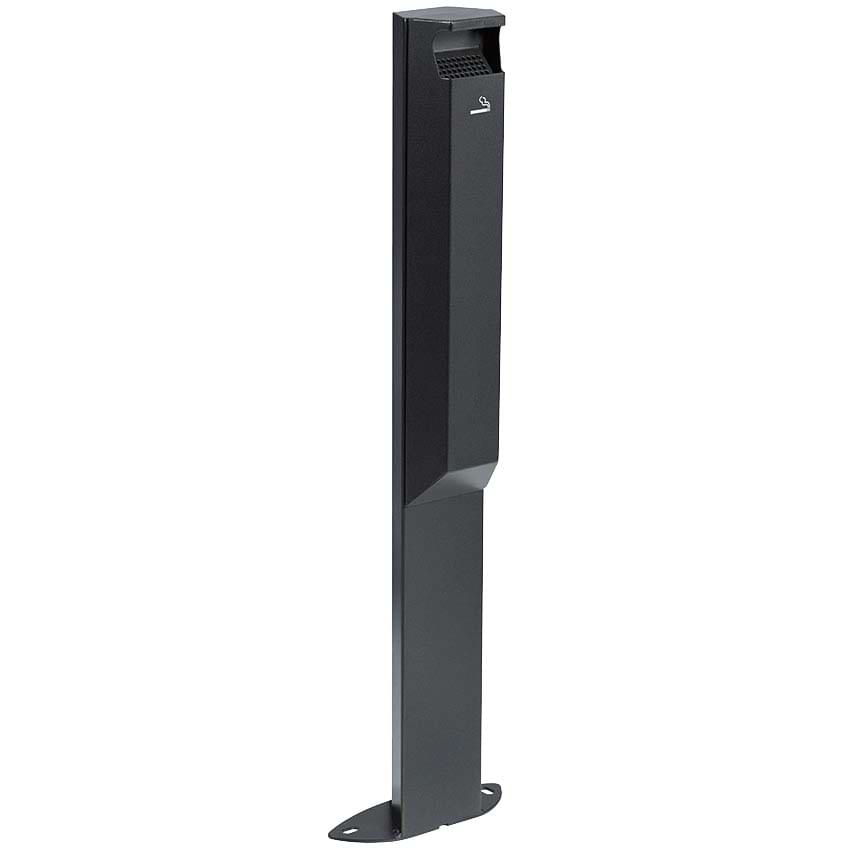 Cendrier sur pied 3L sans serrure - Gris anthracite RAL 7016