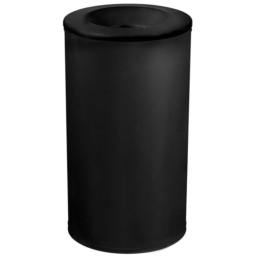 Corbeille à papiers antifeu - Gris RAL 9022