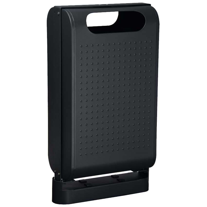 Corbeille sur pied Urbanet 60L - Gris anthracite RAL 7016