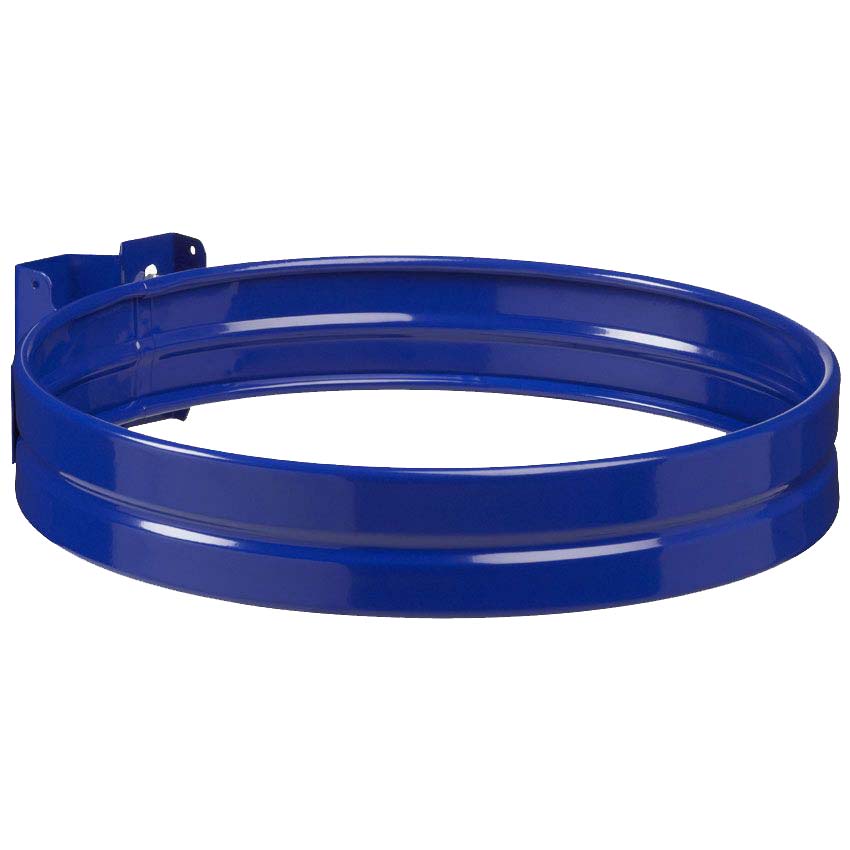 Collecteur porte-sac mural intérieur - Bleu RAL 5002