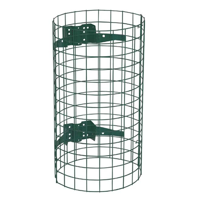 Entourage grille sur support de sac à couvercle