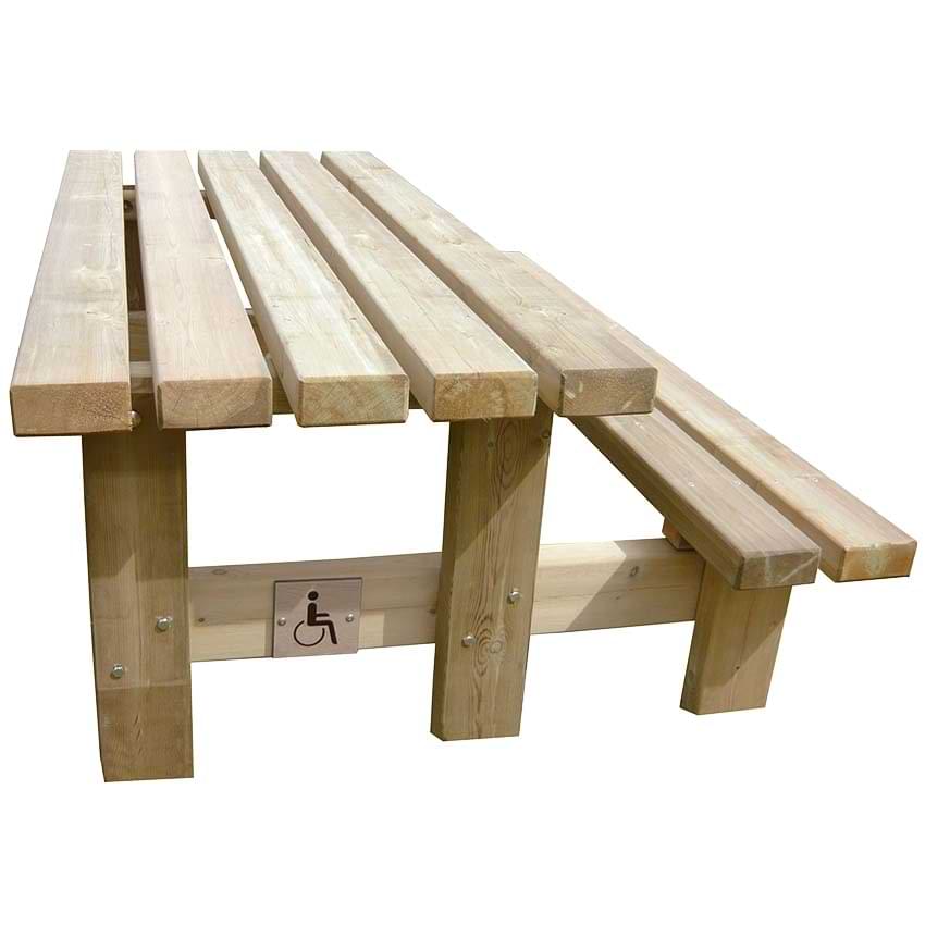 Table pique-nique - PMR & Fauteuils roulants