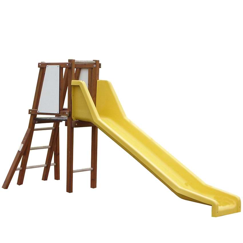 Toboggan hauteur 1,30 m - Glissière polyester