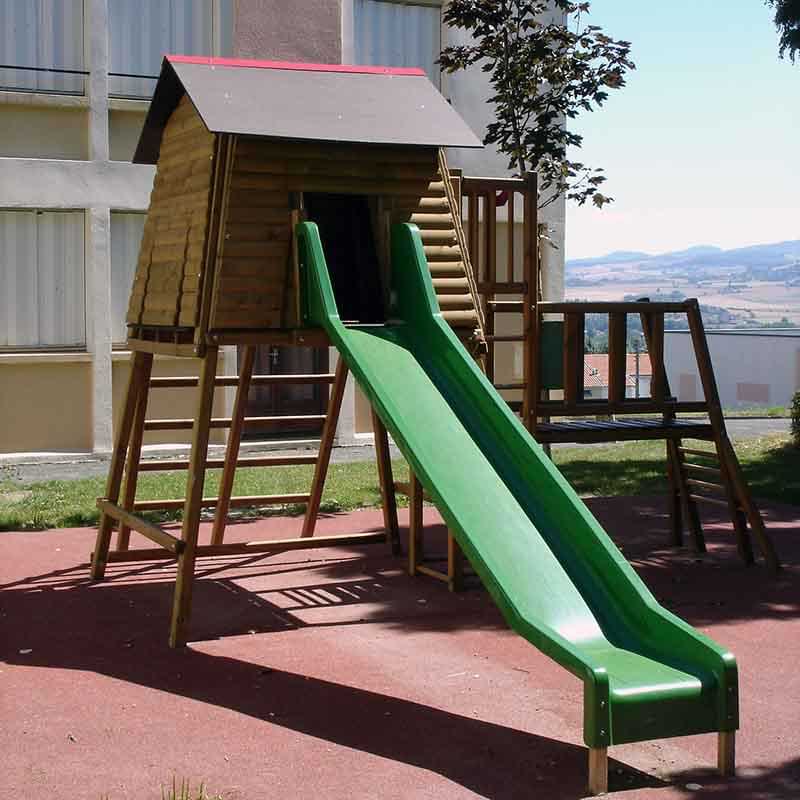 Cabane du trappeur marron