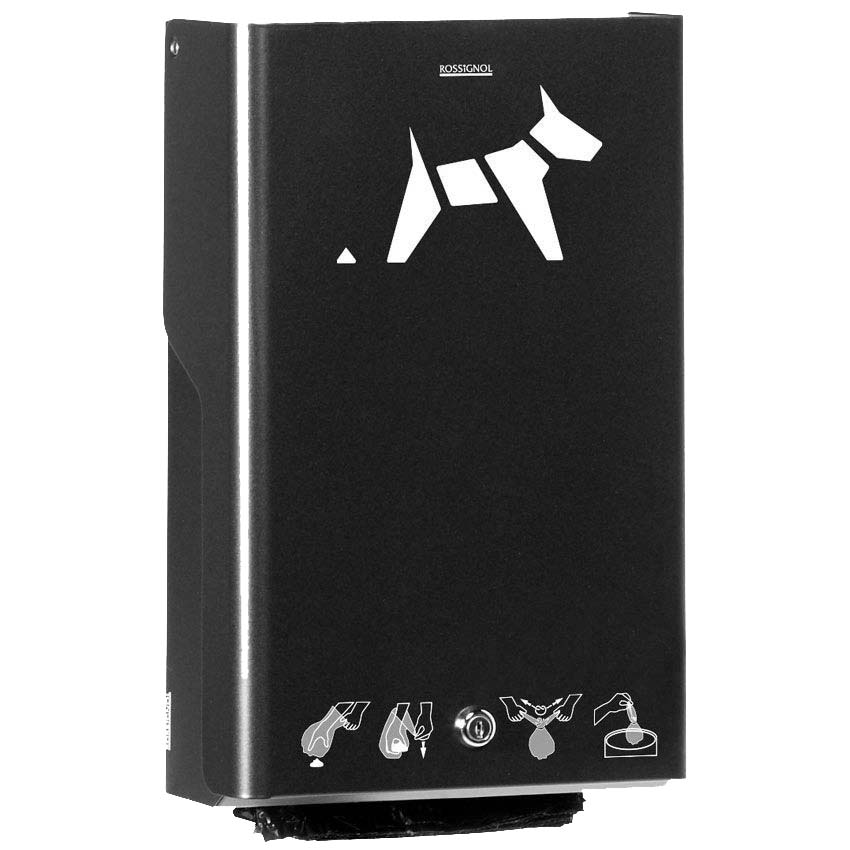 Distributeur sachets canin - Vert RAL 6005