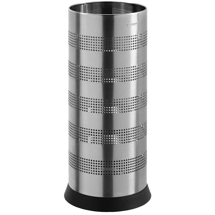 Porte-parapluie tôle perforée 28L - Inox
