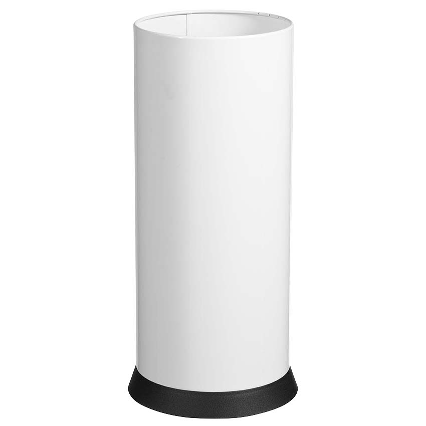 Porte-parapluie tôle pleine 28L - Blanc RAL 9016